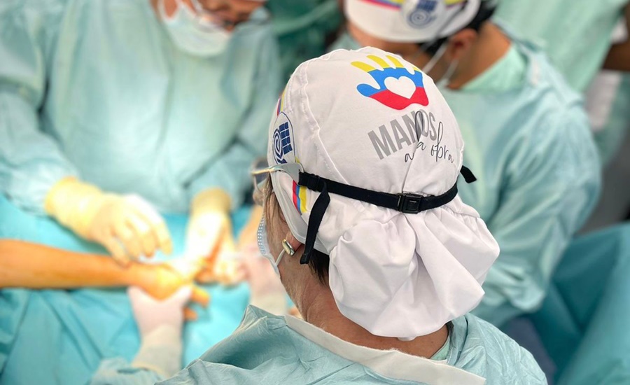Llega a Barranquilla la misión ´Manos a la obra´ para niños con enfermedades congénitas en sus manos