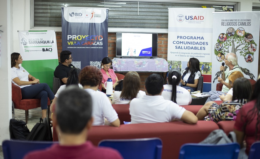 Con organizaciones comunitarias y USAID, Distrito fortalece afiliación de migrantes al sistema de salud