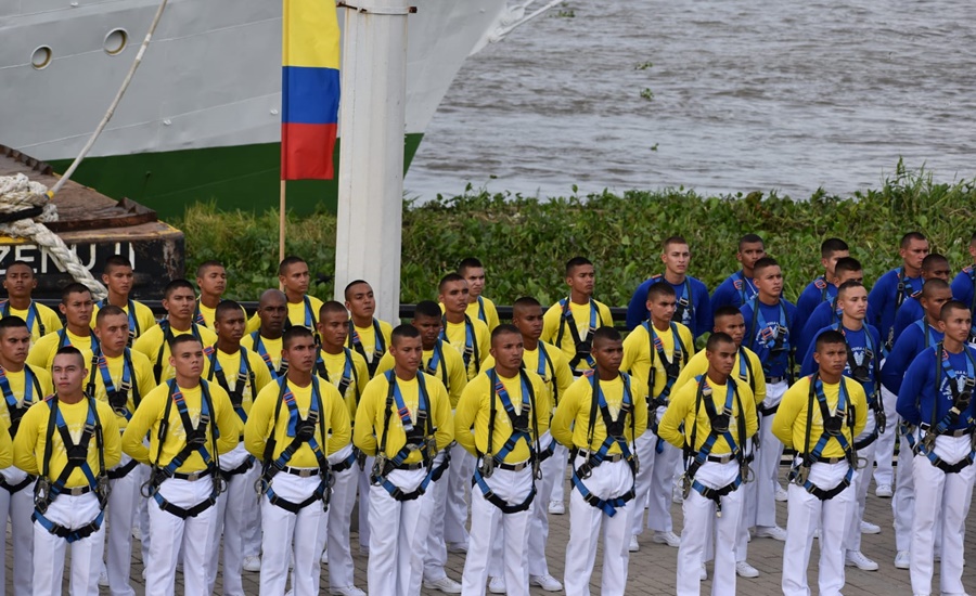 Llega a Barranquilla el Buque Escuela “ARC Gloria”, celebrando el bicentenario naval