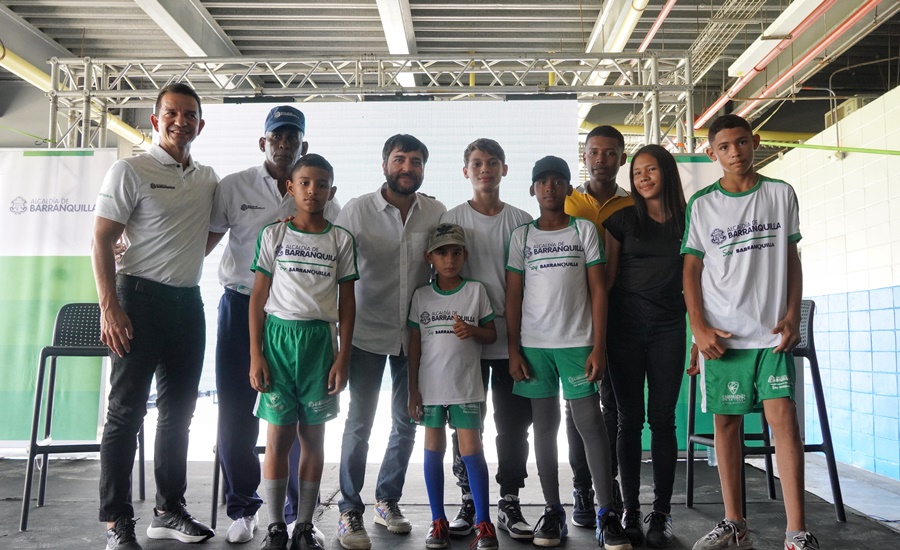 Alcalde Pumarejo presentó las Escuelas de Formación Deportiva 2023