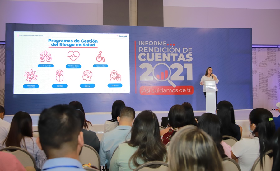 Cajacopi EPS realizará rendición de cuentas de la vigencia 2022