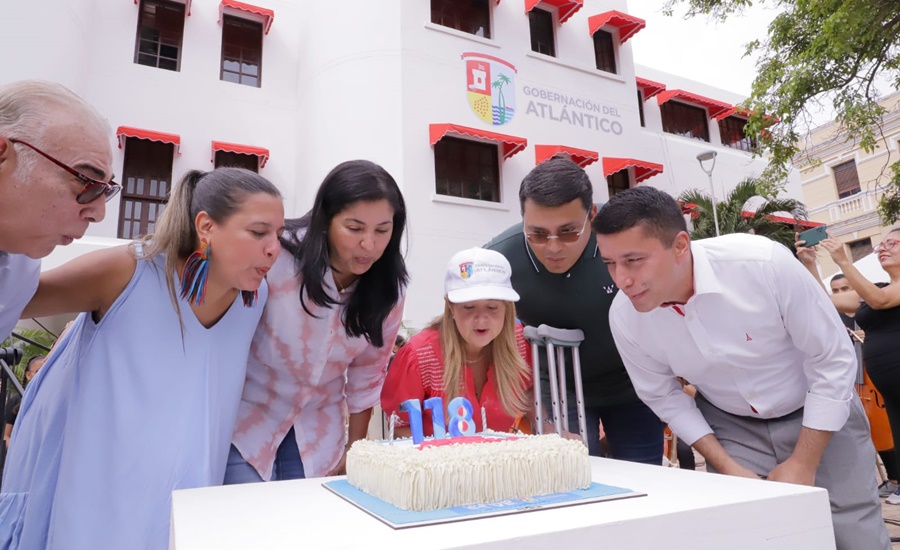 En los 118 años del departamento, Gobernadora entregó la Biblioteca Meira Delmar y el Museo del Atlántico