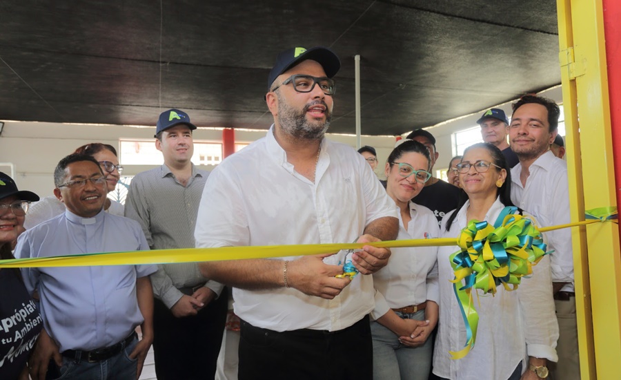 C.R.A. inauguró segunda Ecoescuela para el Atlántico