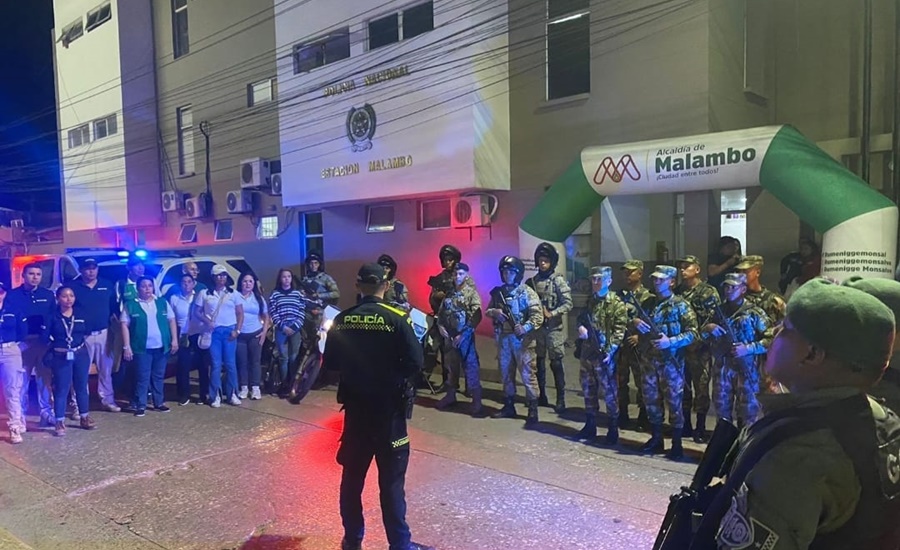 6 capturas y 37 comparendos en operativos de seguridad, durante puente festivo en Malambo