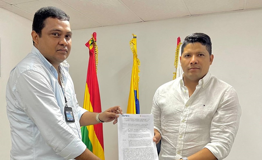 Malambo suscribe convenio con Inpec para traslado de internos a cárcel de El Bosque