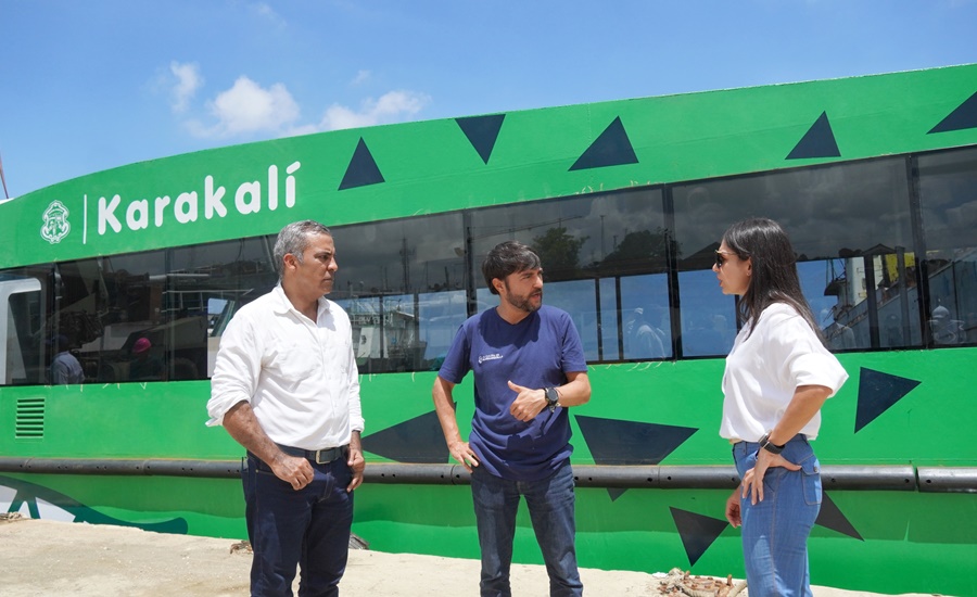 El RioBús está listo para empezar a navegar en Barranquilla