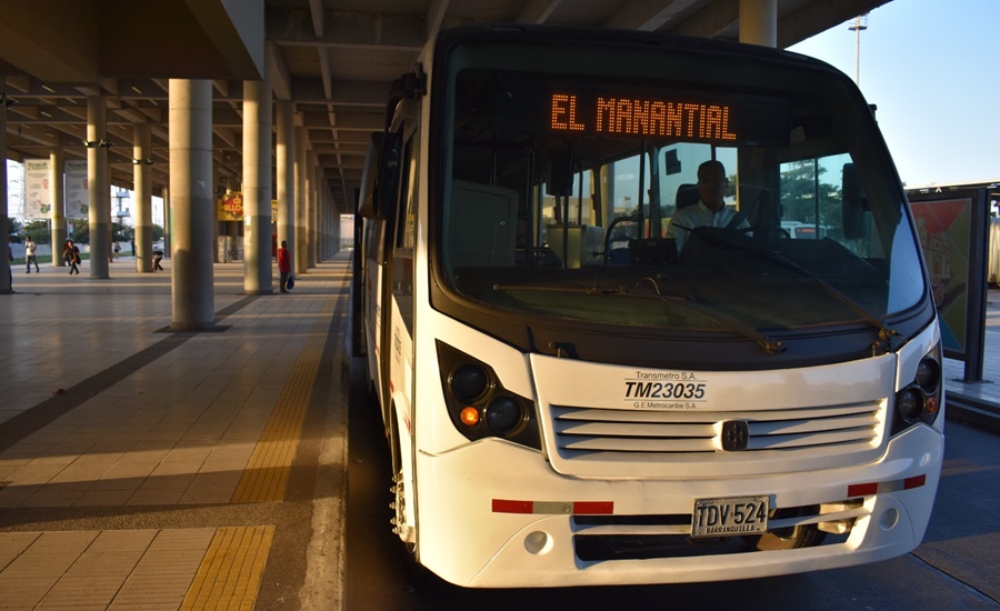 Transmetro modifica recorrido de la ruta A5-5 Manantial
