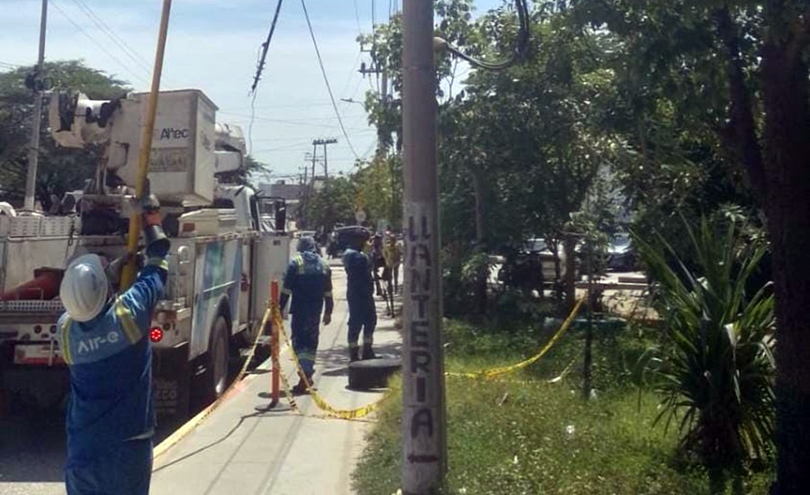 Este martes 25 de julio, Air-e realiza mejoras eléctricas en sectores del barrio Villanueva