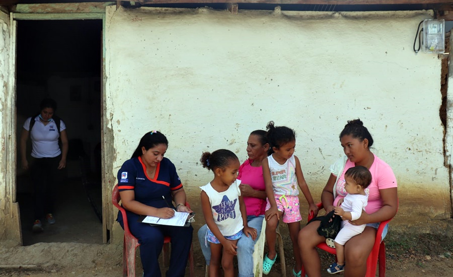 Más de 5mil familias de los Montes de María han sido intervenidas con estrategia de atención en salud familiar y comunitaria de mutualser EPS