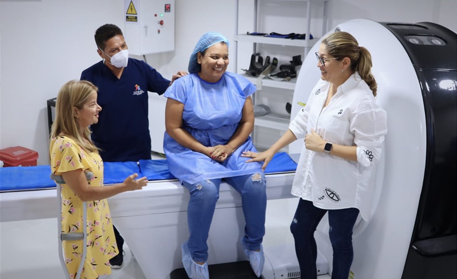 Gobernadora del Atlántico entregó la nueva área de imágenes diagnósticas del hospital de Sabanalarga