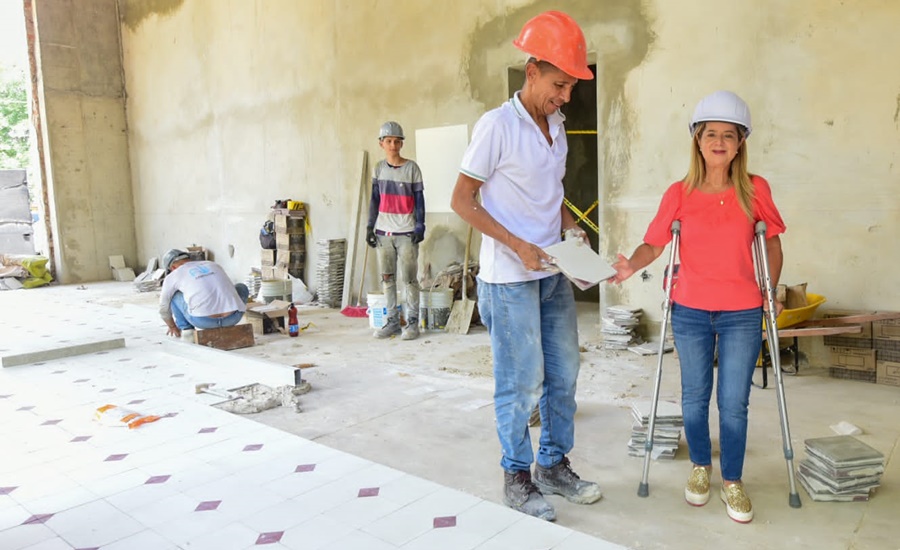“Los cuatro bloques, el museo y las zonas exteriores de Bellas Artes estarán listos antes de finalizar el año”: Elsa Noguera