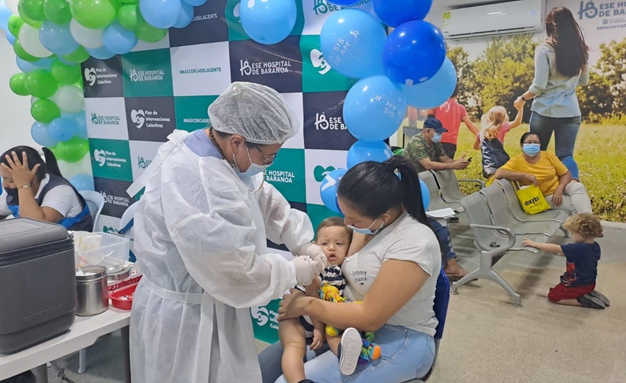 En tercera Jornada de Vacunación, se aplicaron más de 25 mil biológicos en el Atlántico