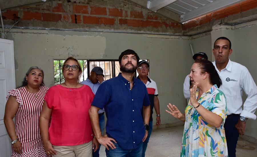 Con recursos propios, Distrito de Barranquilla ejecuta obras de mejoramiento en la Escuela Normal Superior