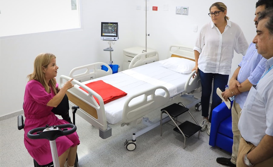 “En septiembre, pondremos al servicio de la gente el nuevo Juan Domínguez, el hospital más moderno de la región Caribe»: Elsa Noguera
