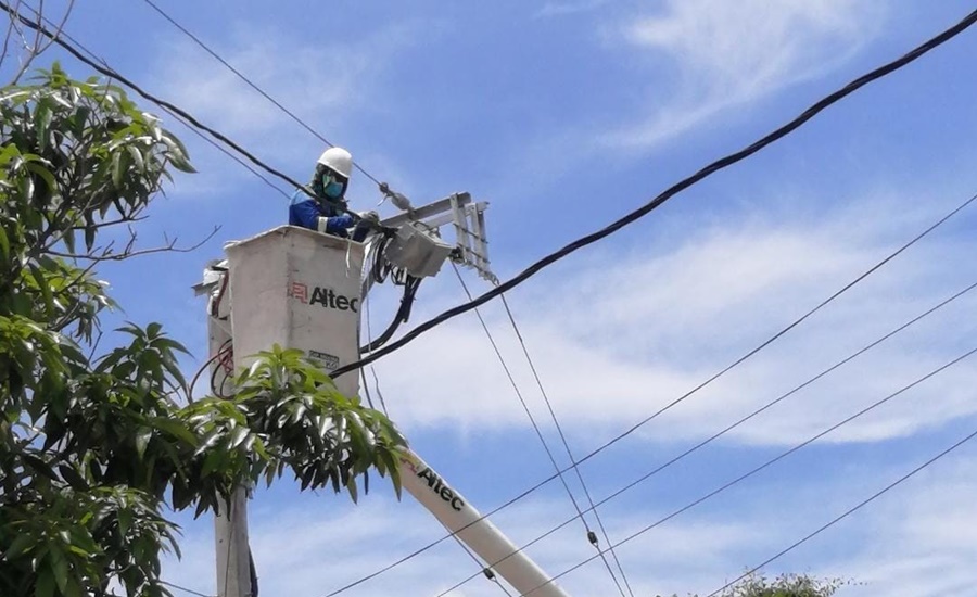 Air-e desarrolla trabajos de mantenimiento en sectores del sur de Barranquilla y Soledad
