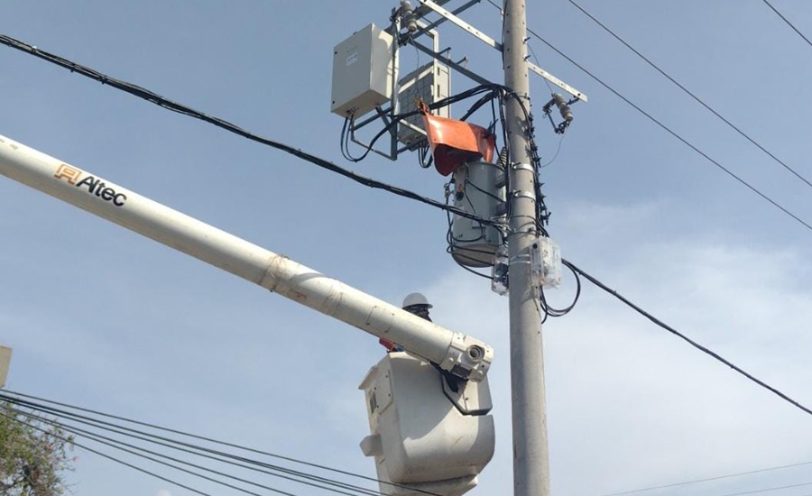 Adecuaciones eléctricas en sectores del barrio Campo Alegre