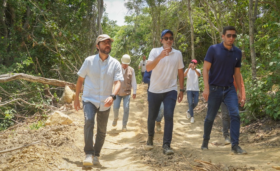 Obras de estabilización de ladera, clave en desarrollo del Bosque Urbano de Miramar