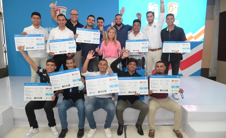 ‘Misión Fútbol’ escogió los 10 entrenadores del Atlántico que viajarán a España, en su segunda temporada de capacitaciones