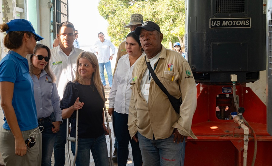 “Con una inversión de 4.430 millones de pesos, mejoraremos la eficiencia del distrito de riego de Suan – Santa Lucía”: Elsa Noguera