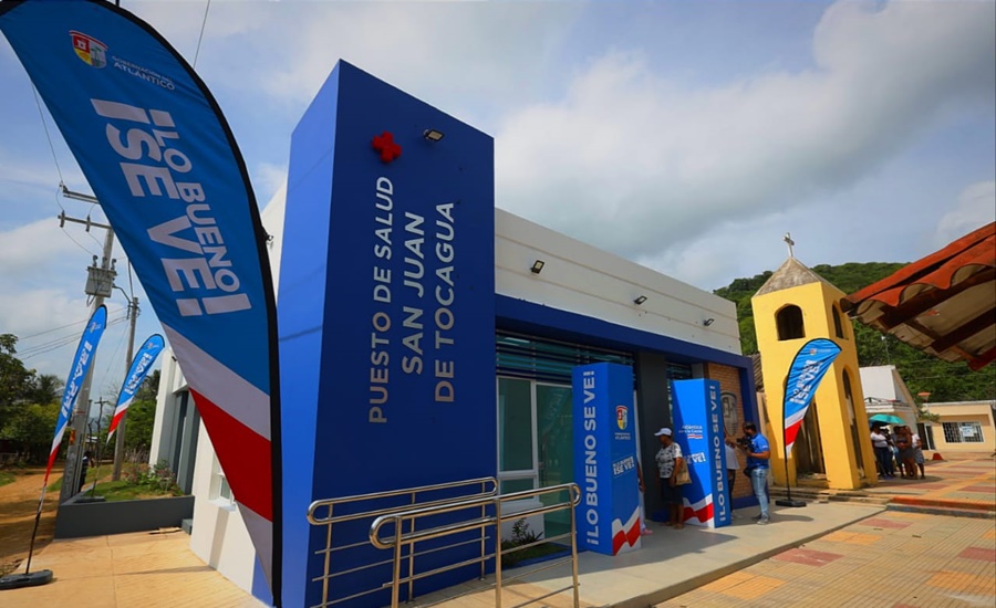 «Con el de San Juan de Tocagua, ya son 33 puestos de salud renovados en el Atlántico»: Elsa Noguera