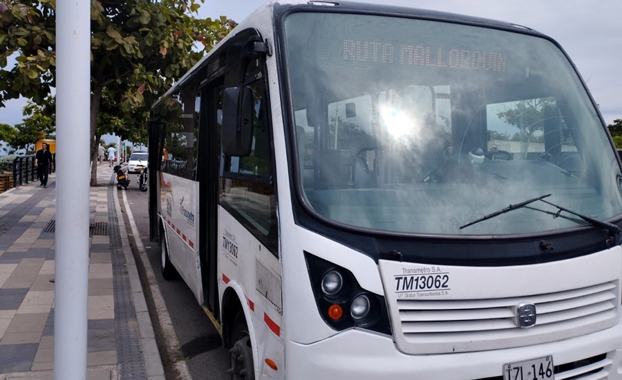 Transmetro aplica cambios en recorrido de Ruta Mallorquín