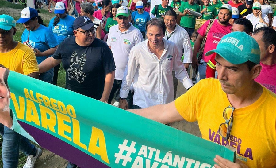Varela lleva el mensaje de renovación a las 5 subregiones del Atlántico