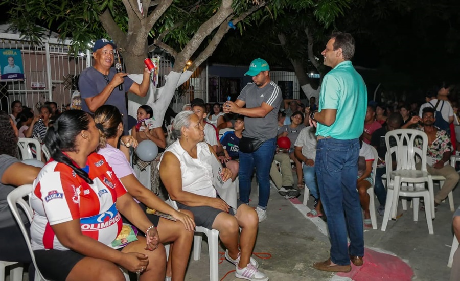 Moradores del barrio Galán brindan respaldo a Alfredo Varela