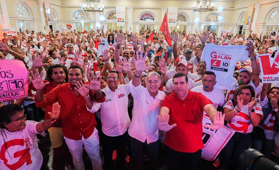 Crece respaldo a la campaña de Eduardo Verano a la gobernación del Atlántico