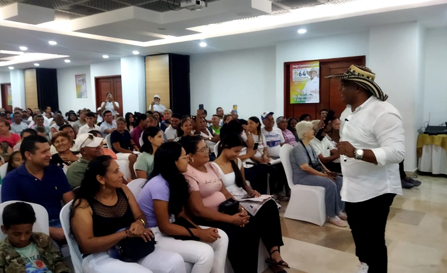 Con el desarrollo rural y el empoderamiento de la juventud, Jorge Contreras U64 busca un cambio positivo en el Atlántico.