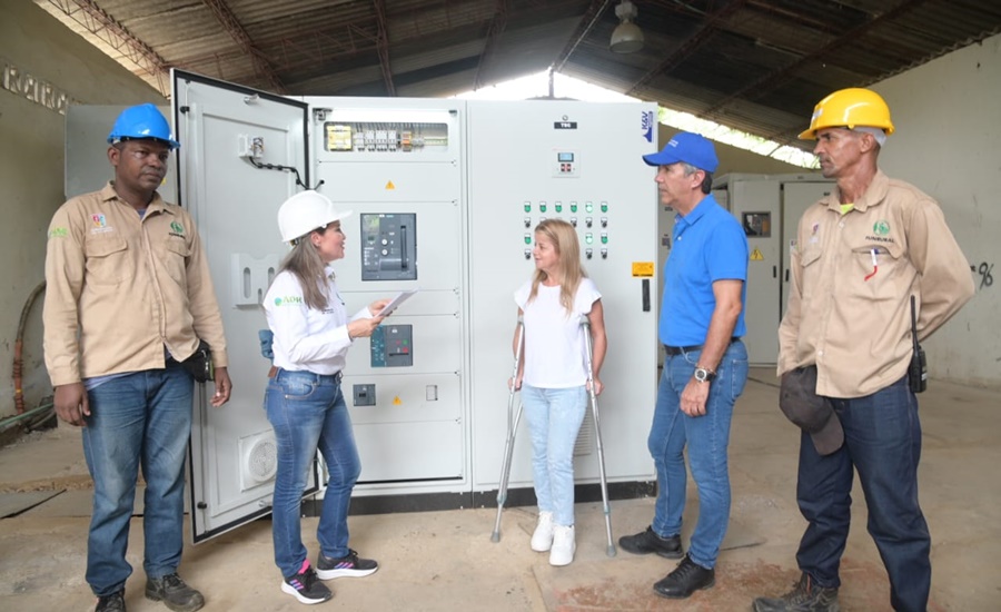 “Modernizamos el sistema eléctrico del distrito de riego de Repelón para que nuestros productores cuenten con agua 24/7”: Elsa Noguera