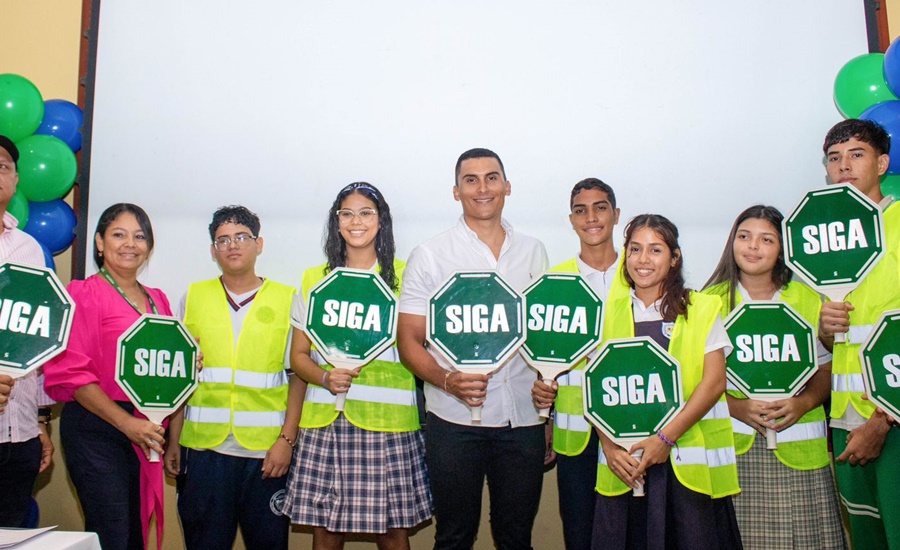 Tránsito de Soledad graduó a 70 estudiantes como ‘Patrulleritos Escolares’