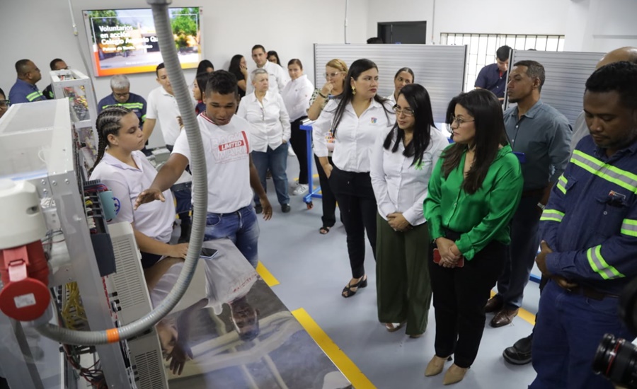 Gobernación del Atlántico, Sena y empresa Ternium se unen para formar estudiantes de Palmar de Varela en mecánica industrial