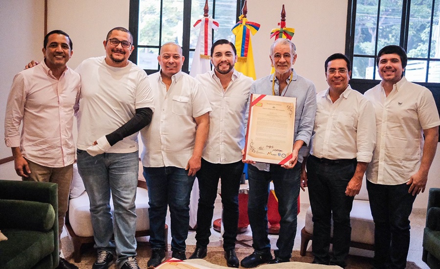 Concejo Distrital hace reconocimiento a Verano por su labor por Barranquilla y el Atlántico