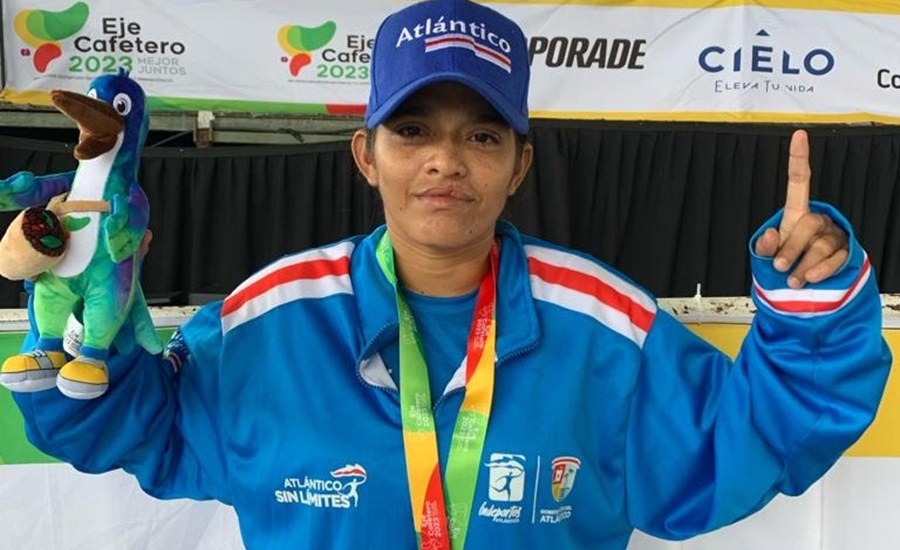 Gabriela Siso se lució en paranatación y ganó otra medalla de oro para el Atlántico