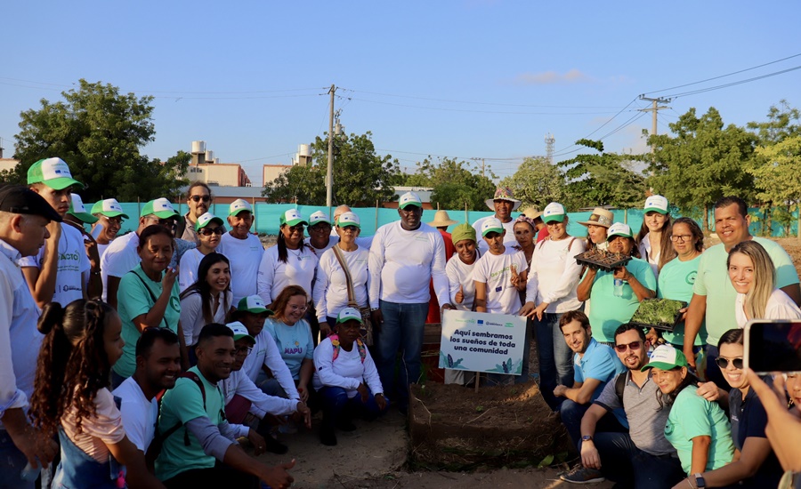 Empezó piloto del Parque Productivo con Huerta Comunitaria en Barranquilla