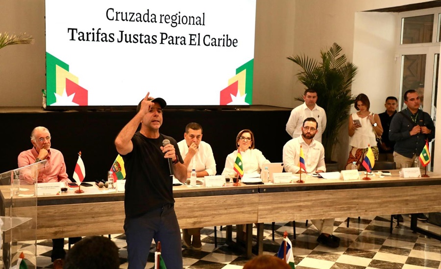 “No vamos a bajar la guardia en la lucha contra las altas tarifas de energía”: alcalde Char en cumbre de mandatarios del Caribe