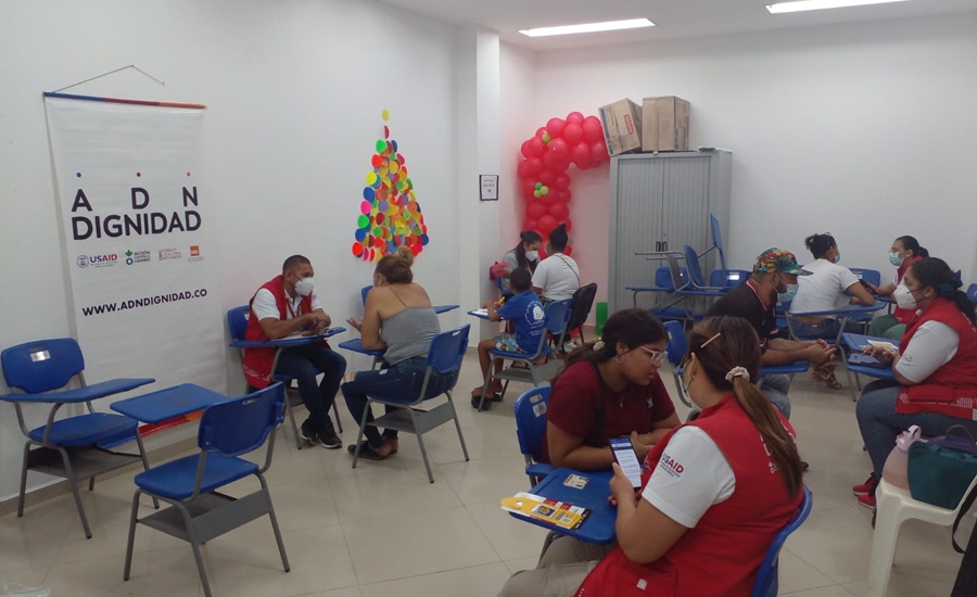 “Casa pintada” la estrategia de ONGS y alcaldía de Soledad para beneficiar familias víctimas del conflicto