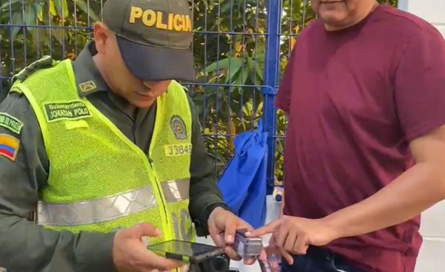 300 captores biométricos de la Policía de Barranquilla aportarán a la seguridad en los diferentes eventos de los Carnavales 2024
