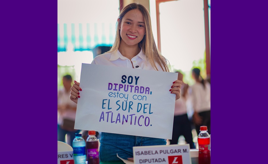 Diputada Pulgar felicitó al gobernador por afirmar que no pignorará la tasa de seguridad