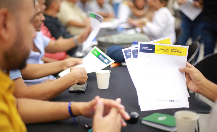 Iniciaron mesas participativas para la construcción del Plan de Desarrollo de Barranquilla 2024-2027