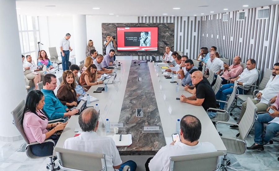Gobernador Verano socializa a los Diputados del Atlántico el Plan de Desarrollo Departamental 2024-2027
