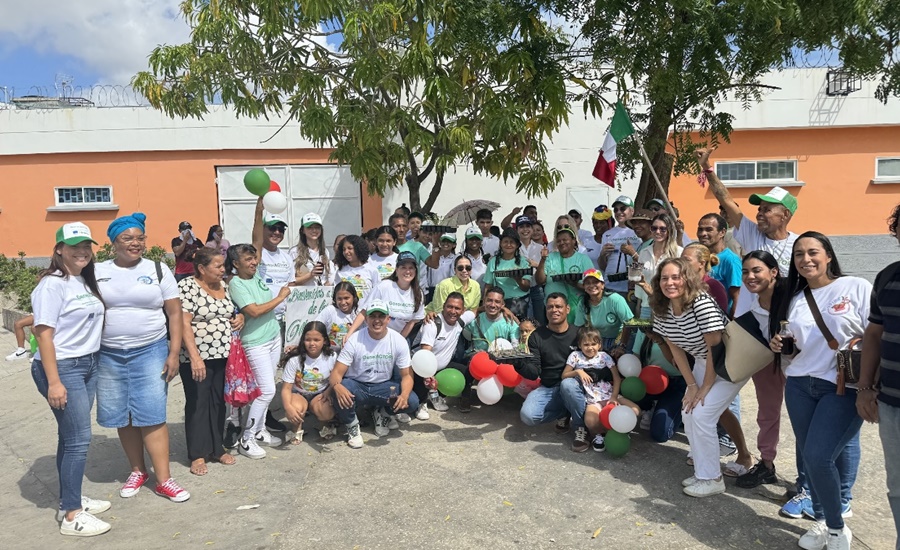Aliados internacionales evidencian impacto positivo de huertas comunitarias en sectores vulnerables de Barranquilla
