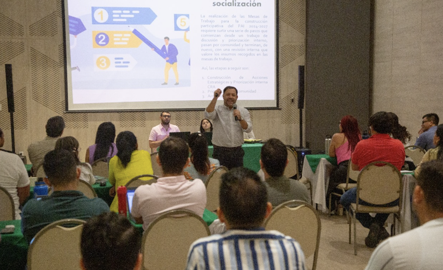 C.R.A. inicia mesas de trabajo para la construcciñon del PAI 2024-2027