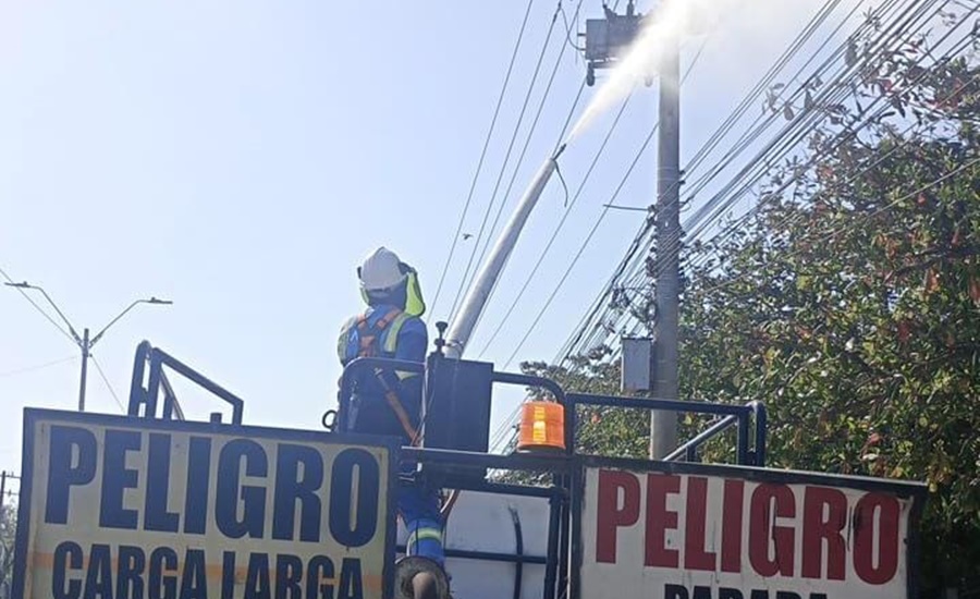 Este viernes 15 de marzo Lavado de redes eléctricas en sectores de Barranquilla
