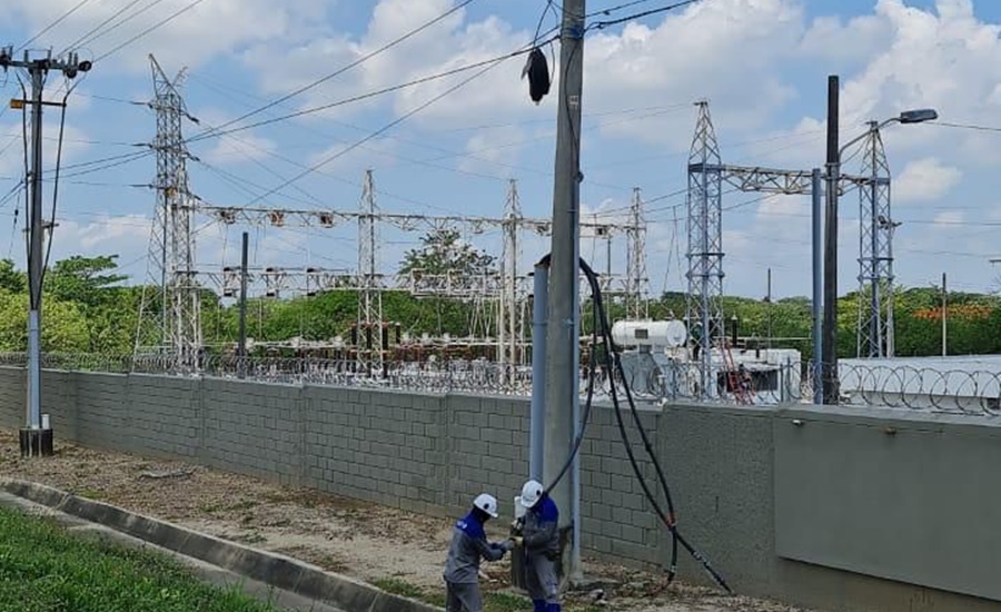 Air-e realiza trabajos eléctricos de mantenimiento en el circuito Atlántico