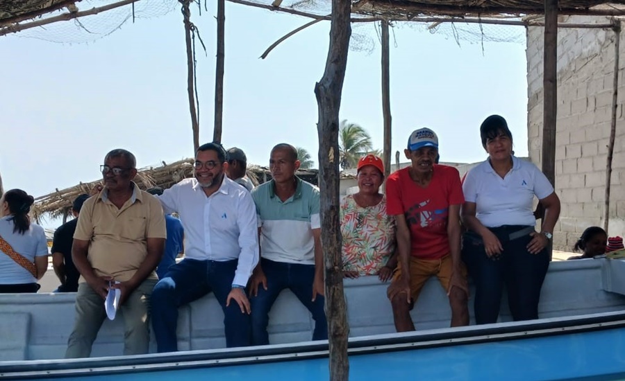 120 Pescadores y Camaroneros de Tasajera beneficiados con proyecto del Ministerio de Agricultura