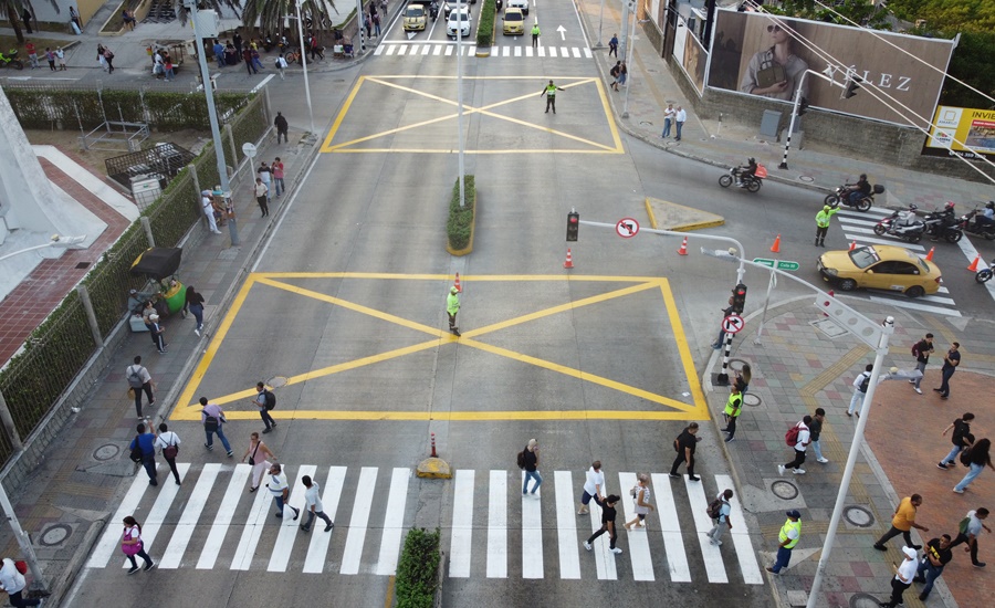 En Barranquilla reinicia contraflujo del laboratorio vial en la carrera 51B entre calle 94 y 84