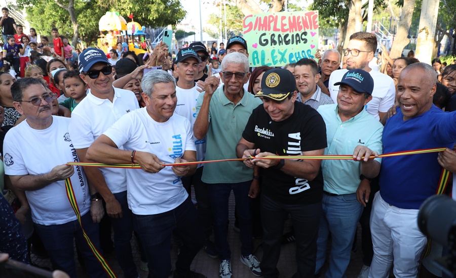 “Aquí vinimos hace 30 días y hoy estamos entregando un parque y una vía”: alcalde Char en el barrio El Limón II