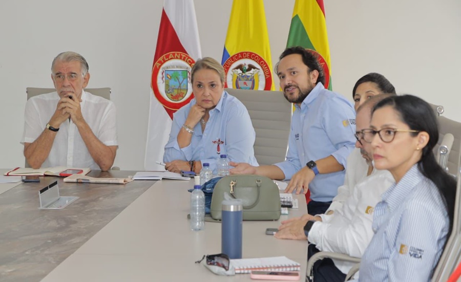 Gobernación del Atlántico y el Fondo Nacional de Garantías evalúan acciones para apalancar economía popular