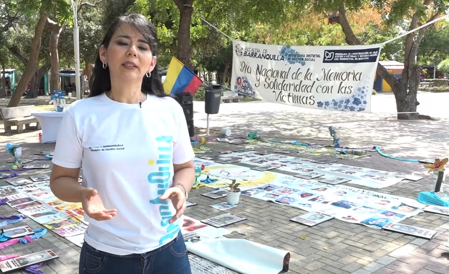 Distrito de Barranquilla conmemora el Día de la Memoria y la Solidaridad con las Víctimas del Conflicto Armado